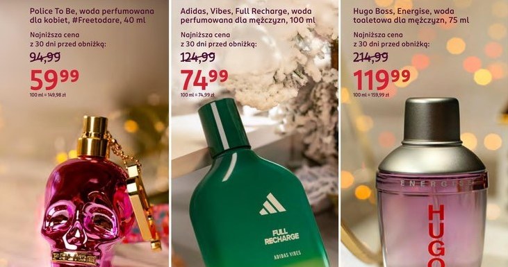 Perfumy nawet 44% taniej w Rossmannie! /Rossmann /INTERIA.PL