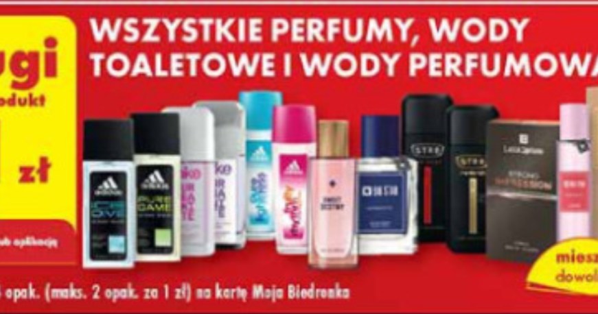 Perfumy za 1zł w Biedronce! /Biedronka /INTERIA.PL