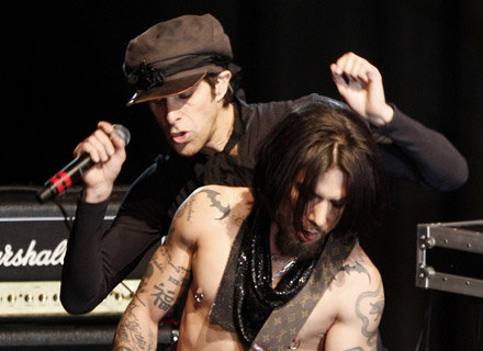 Perry Farrell i Dave Navarro (Jane's Addiction) - fot. Kevin Winter /Getty Images/Flash Press Media