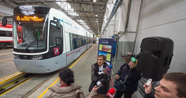 Pesa zaprezentowała pierwszy ze 120 tramwajów dla Moskwy /PAP