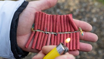 Petarda wybuchła w dłoni 14-latka. Konieczna była amputacja palca