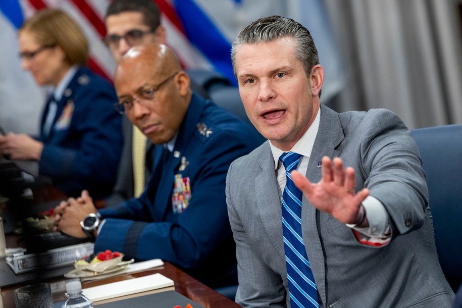 Pete Hegseth /SHAWN THEW    /PAP/EPA