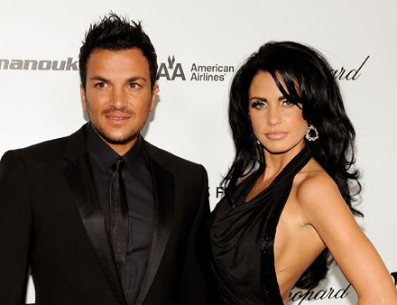 Peter André i Katie Price fot. Larry Busacca /Getty Images/Flash Press Media