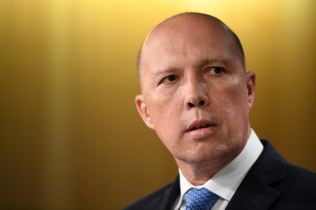 Peter Dutton - minister spraw wewnętrznych Australii /JOEL CARRETT    /PAP/EPA