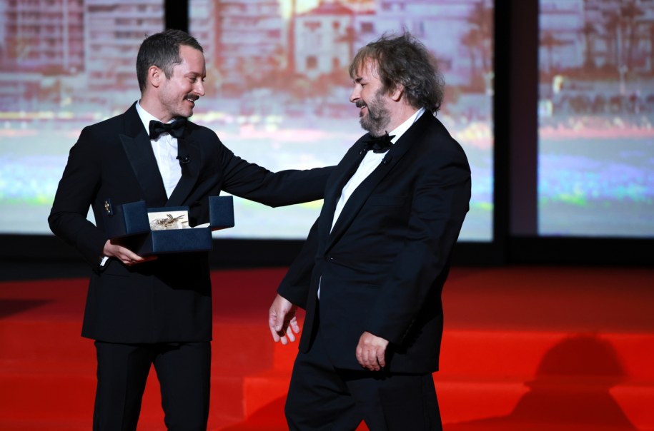 Peter Jackson i Elijah Wood /Clemens Bilan /PAP/EPA