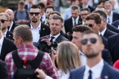 Peter Magyar w Krakowie