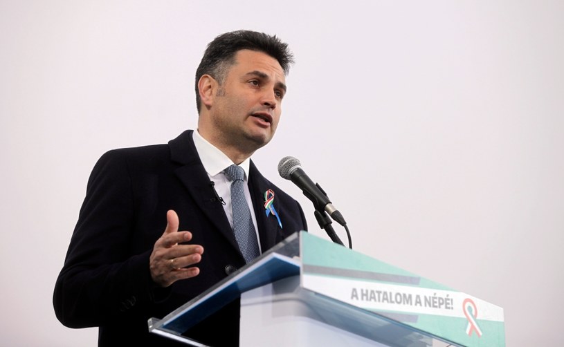 Peter Marki-Zay był kandydatem zjednoczonej węgierskiej opozycji na premiera w wyborach parlamentarnych w 2022 r. /PETER KOHALMI /AFP