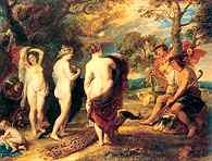 Peter Paul Rubens, Sąd Parysa, 1635-38 /Encyklopedia Internautica