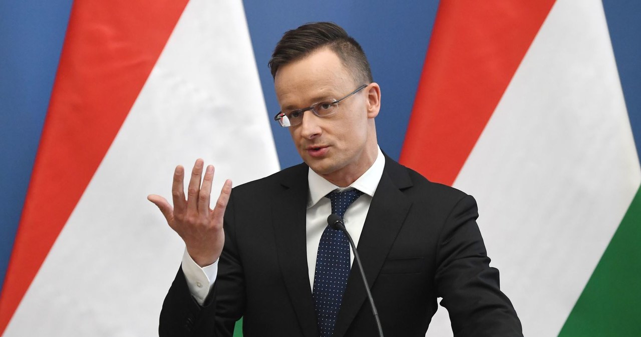Peter Szijjarto, minister spraw zagranicznych Węgier /AFP