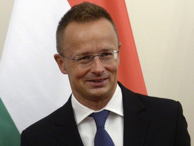 Peter Szijjarto, minister spraw zagranicznych Węgier /Attila Kovacs /PAP/EPA
