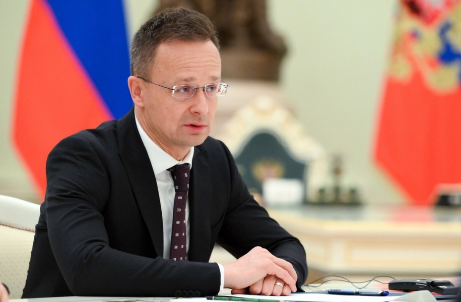 Peter Szijjarto podczas wizyty na Kremlu /IMAGO/Grigory Sysoev/Imago Stock and People/East News /East News