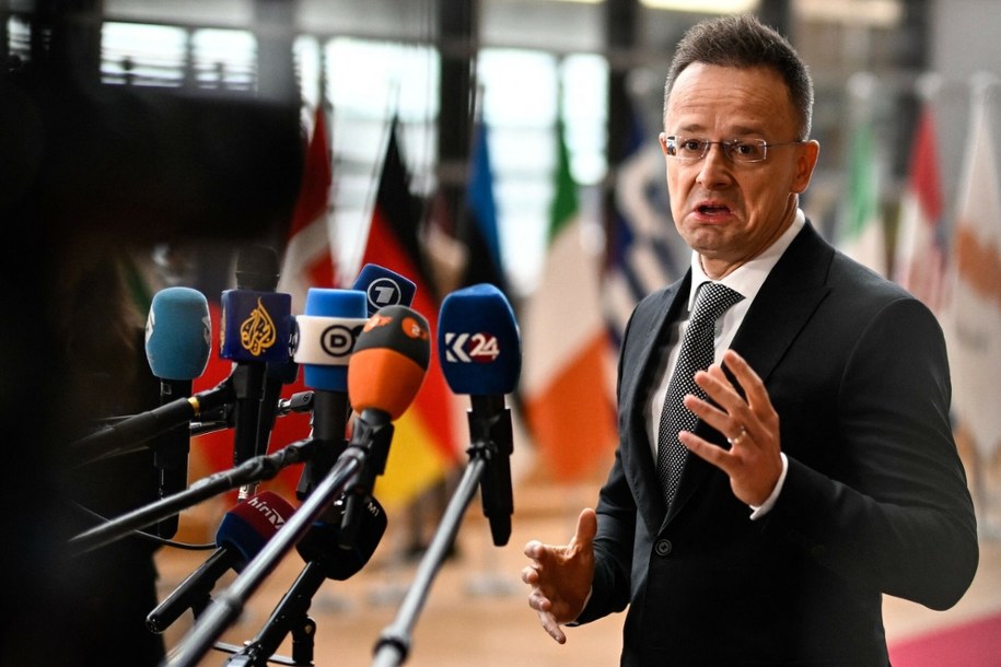 Peter Szijjarto, szef MSZ Węgier /JOHN THYS/AFP/East News /East News