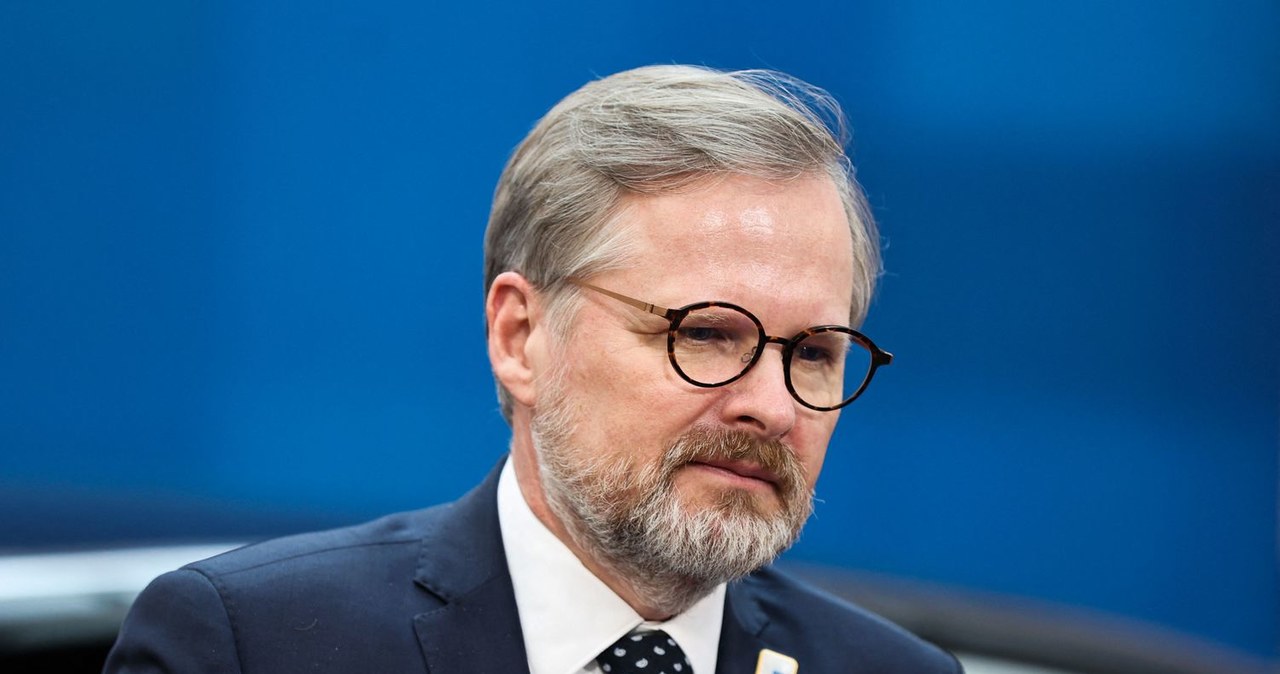 Petr Fiala, premier Czech z nagrodą Forum Ekonomicznego /AFP