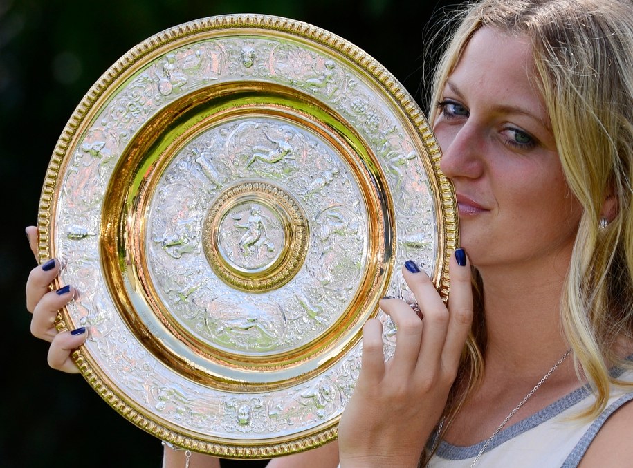 Petra Kvitova /Roman Vondrous    /PAP/EPA