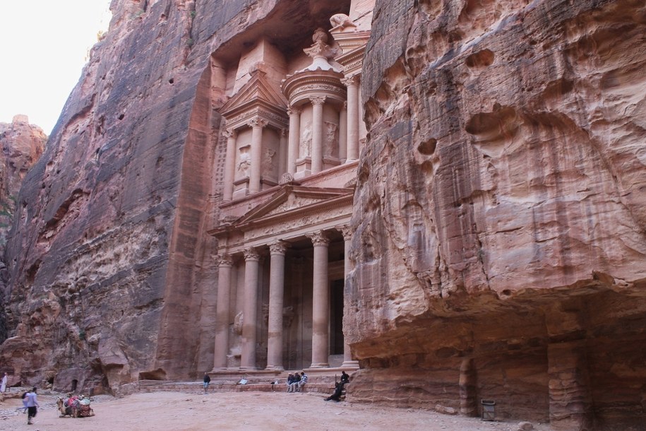 Petra w Jordanii, zdj. archiwalne /	Jonas Nickel / Alamy Stock Photo /PAP