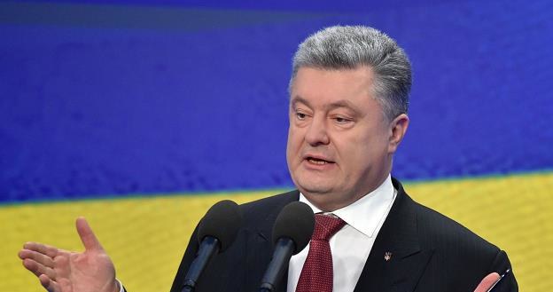 Petro Poroszenko, prezydent Ukrainy /AFP