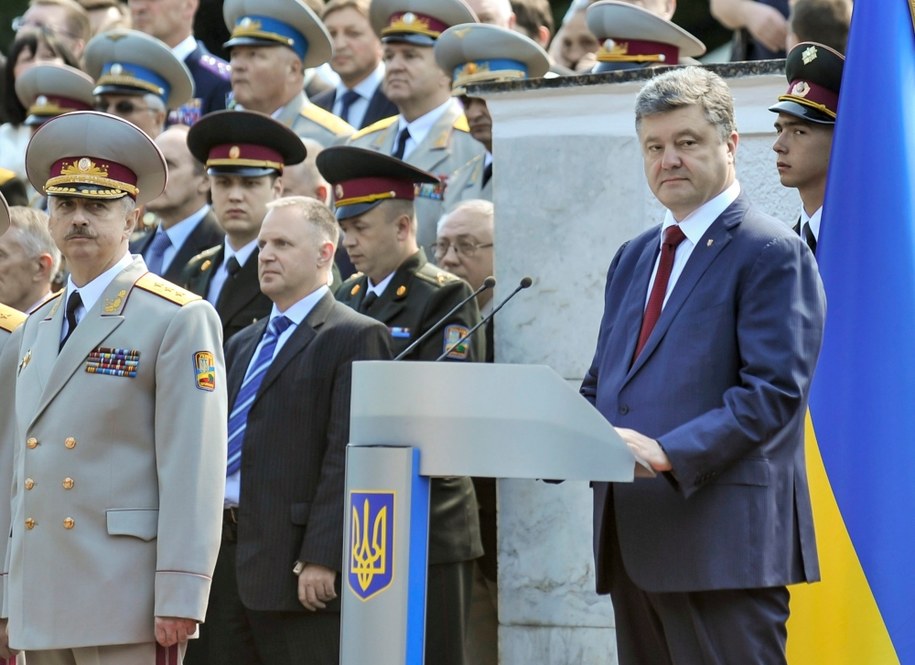 Petro Poroszenko //MYKOLA LAZARENKO/PRESIDENTIAL PRESS SERVICE/POOL  /PAP/EPA