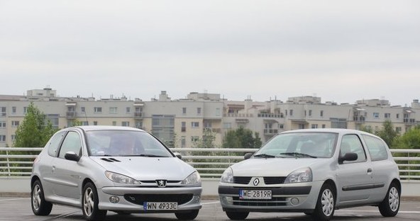 Peugeot 206 i Renault Clio /Motor