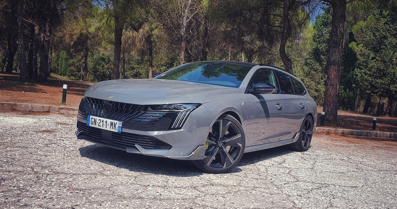 Peugeot 508 PSE 2023 /Michał Domański /INTERIA.PL