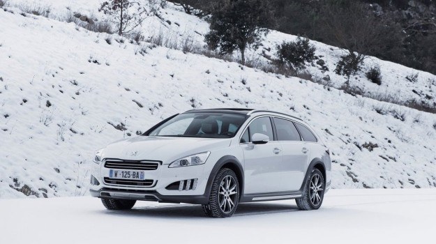 Peugeot 508 RXH - pierwsza jazda Peugeot 508 RXH /Peugeot