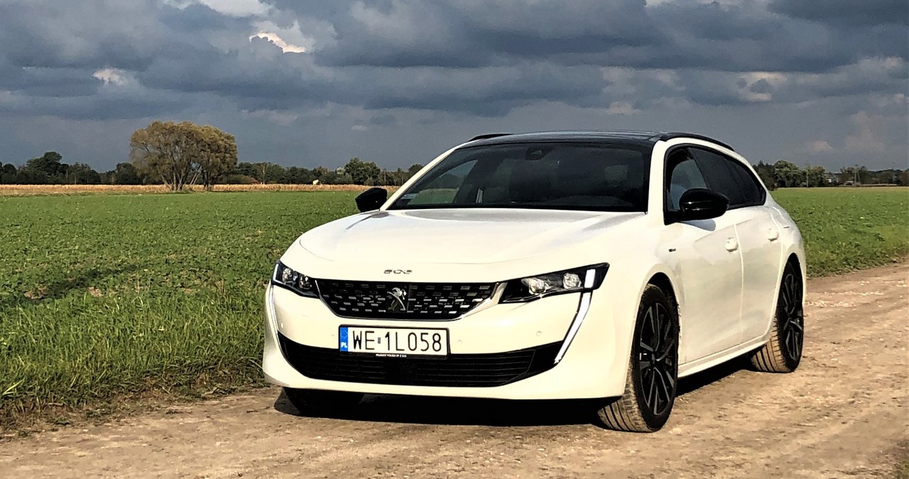 Peugeot 508 SW HYbrid /Filip Tokar /INTERIA.PL