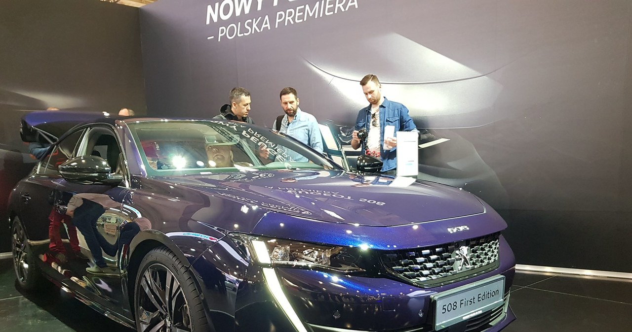 Peugeot 508 w Poznaniu /INTERIA.PL