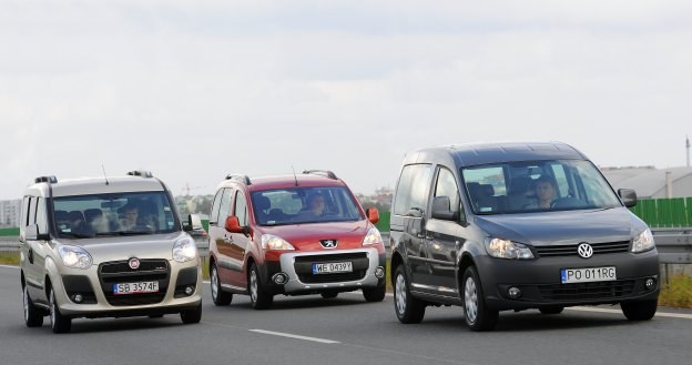 Peugeot Partner sprawia wrażenie najbardziej dopracowanego. Na ten samochód bez wstydu można zamienić każde popularne kombi. /Motor