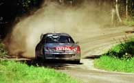Peugeoty 206 WRC są na pierwszych trzech miejscach w Nowej Zelandii /poboczem.pl