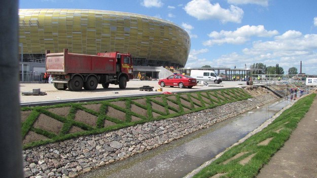 PGE Arena jeszcze w budowie w maju 2011 roku /Dariusz Proniewicz /RMF FM