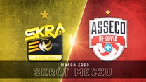 PGE GiEK Skra Bełchatów - Asseco Resovia Rzeszów. Skrót meczu