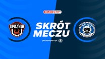 PGE Spójnia Stargard - Anwil Włocławek. Skrót meczu. WIDEO