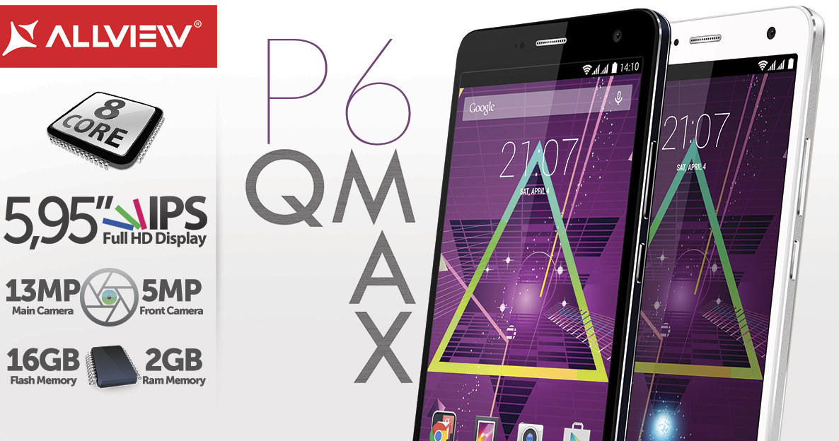 Phablet P6Qmax /materiały prasowe