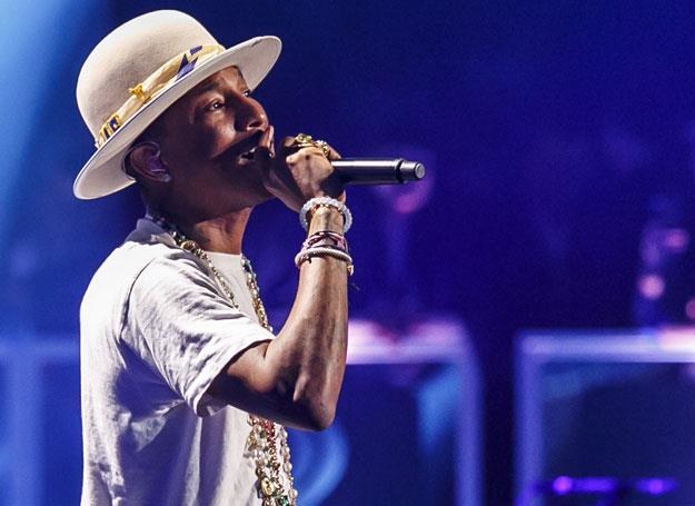 Pharrell na scenie - fot. Rich Polk /Getty Images