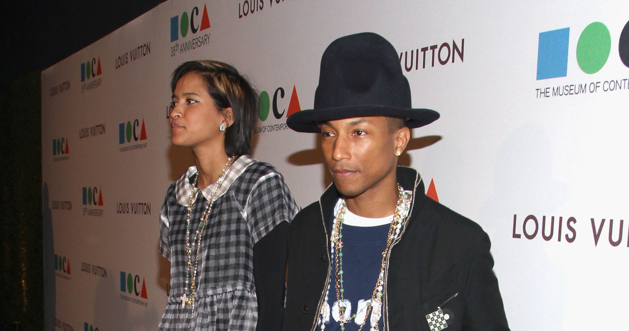 Pharrell Williams i Helen Lasichanh /Frazer Harrison /Getty Images