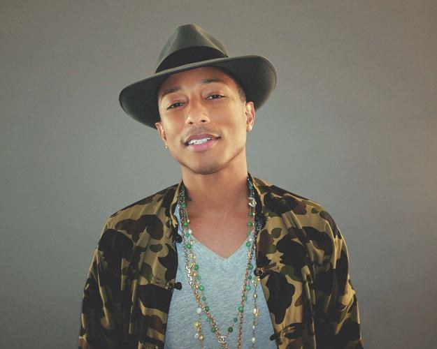 Pharrell Williams: Miłośnik kobiet i kapeluszy /Sony Music