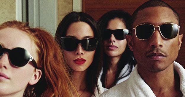 Pharrell Williams na okładce albumu "G I R L" /