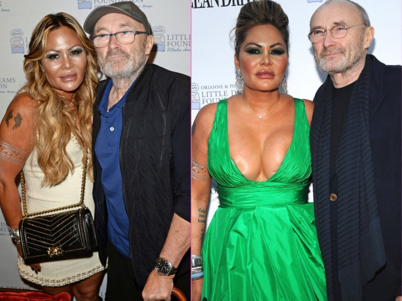 Phil Collins i Orianne Cevey - głośny rozwód za 25 milionów /Desiree Navarro /Getty Images / CapitalPictures/FaceToFace/REPORTER /East News
