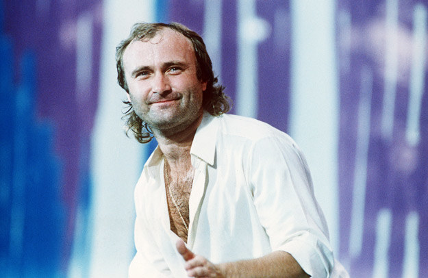 Phil Collins wystąpił na Live Aid w Londynie i Filadelfii /arch. AFP
