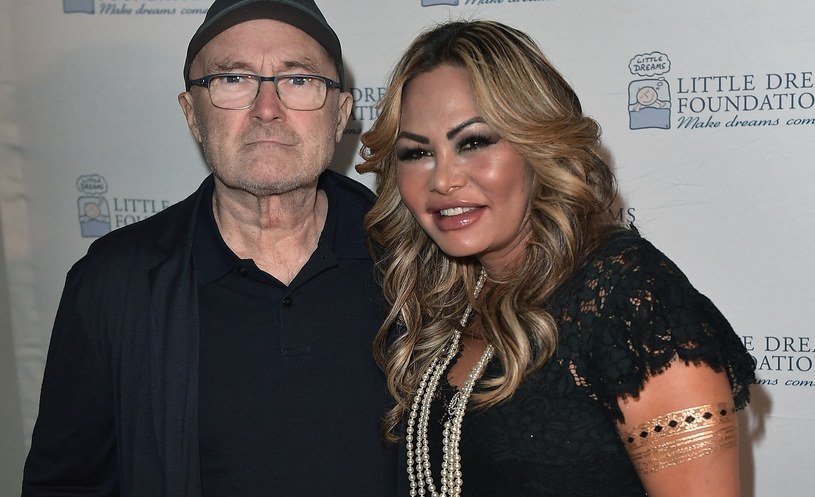 Phil Collins z byłą żoną /Gustavo Caballero /Getty Images