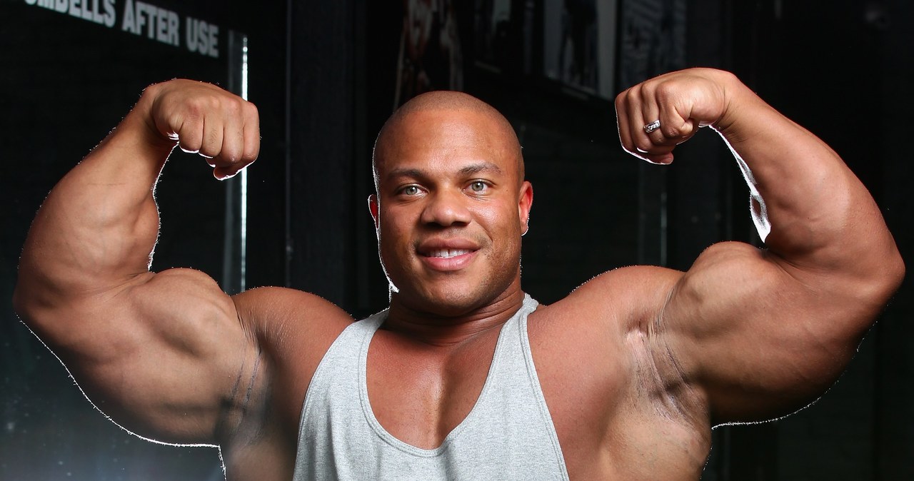 Phil Heath - żywa legenda kulturystyki. Trzykrotny zdobywca tytułu Mr. Olympia /Getty Images/Flash Press Media