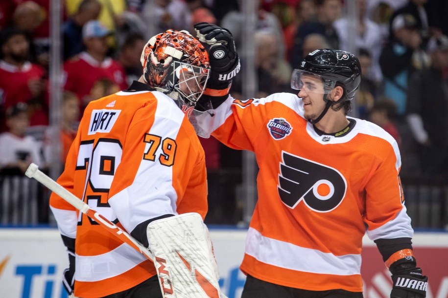 Philadelphia Flyers wygrali 5 spotkanie z rzędu /PAP/EPA/MARTIN DIVISEK /PAP/EPA