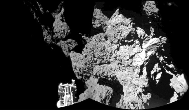 Philae przesłał najnowsze zdjęcia /ESA HANDOUT /PAP/EPA