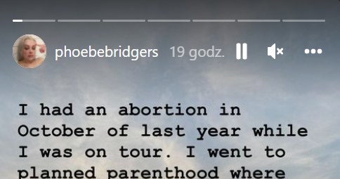 Phoebe Bridgers: www.instagram.com/phoebebridgers/ /Screen z InstaStory  /Instagram