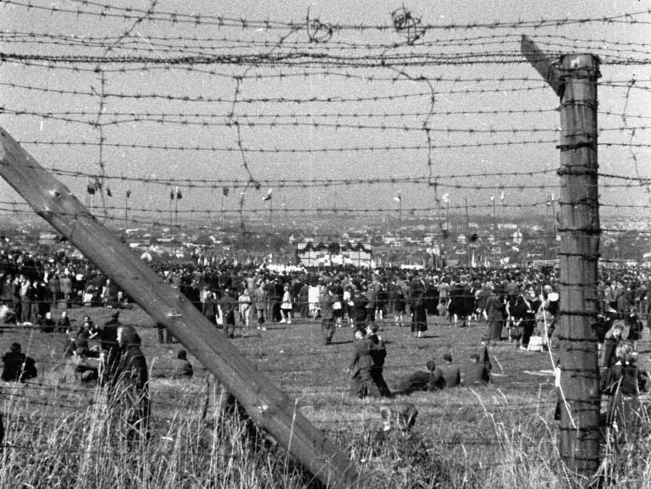 Piąte pole byłego obozu koncentracyjnego w Majdanku /CAF /PAP