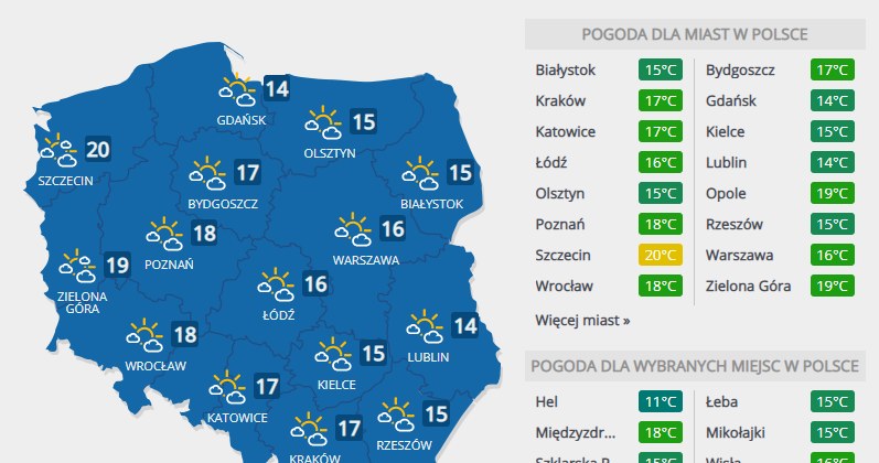 Piątek, 22 maja 2020r. /INTERIA.PL