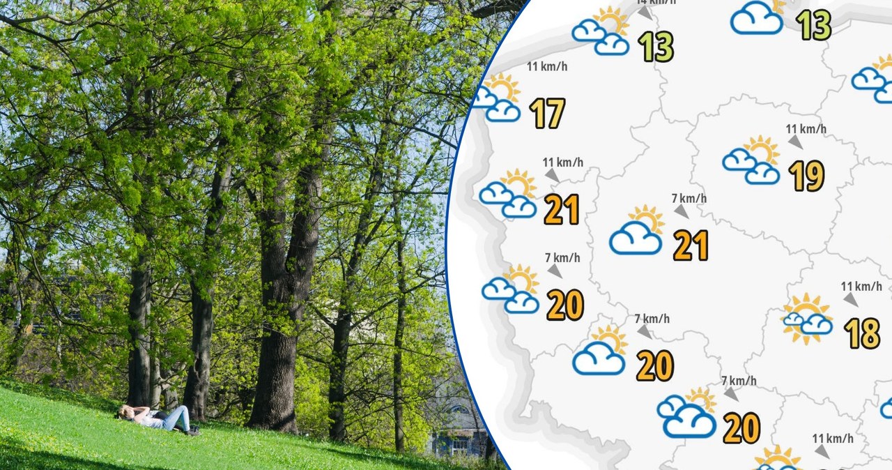 Piątek będzie słoneczny i bardzo ciepły - na zachodzie miejscami nawet 21 stopni. Potem nastąpi załamanie pogody /breeze09/123rf/IMGW /