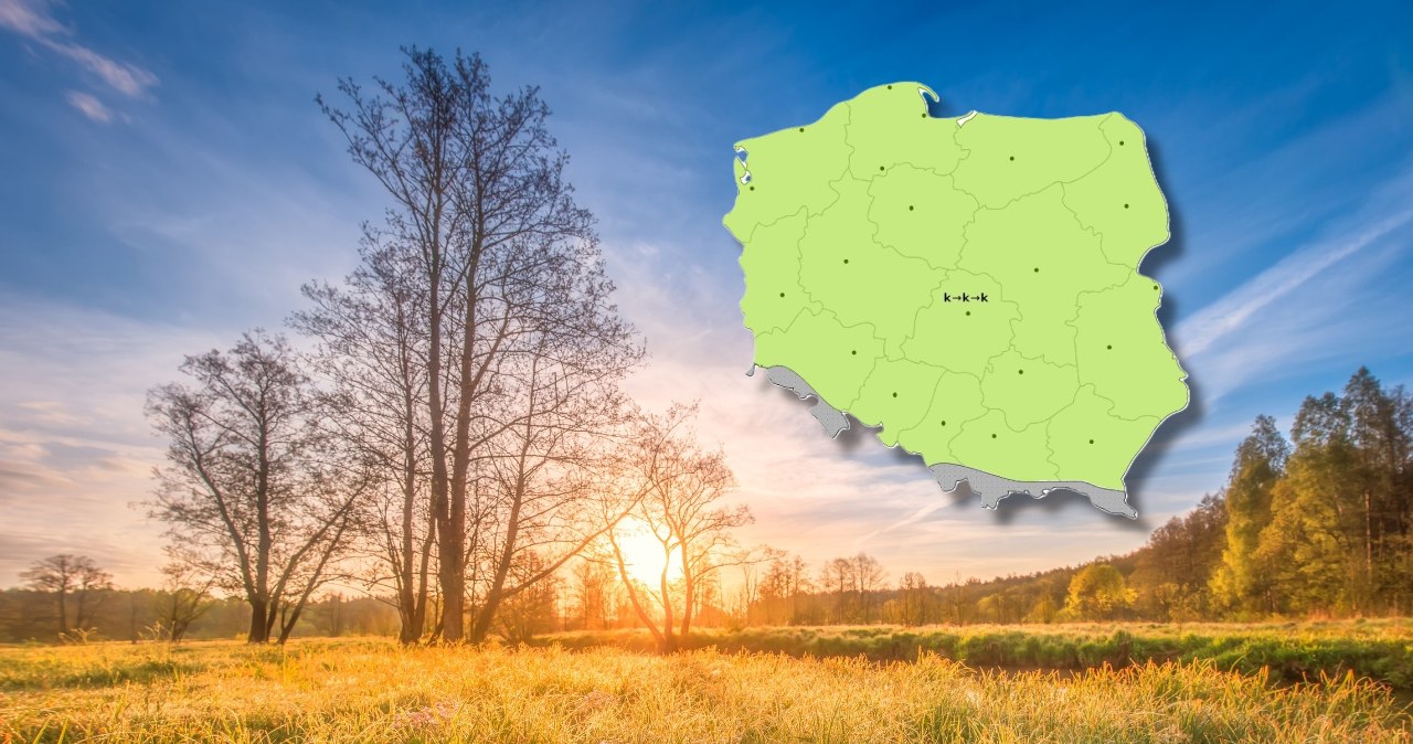 Piątek będzie słoneczny i ciepły, zwłaszcza na południu. Miejscami termometry pokażą nawet 19 stopni Celsjusza /dzmitrock/123rf/IMGW /