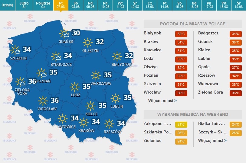 Piątek /INTERIA.PL