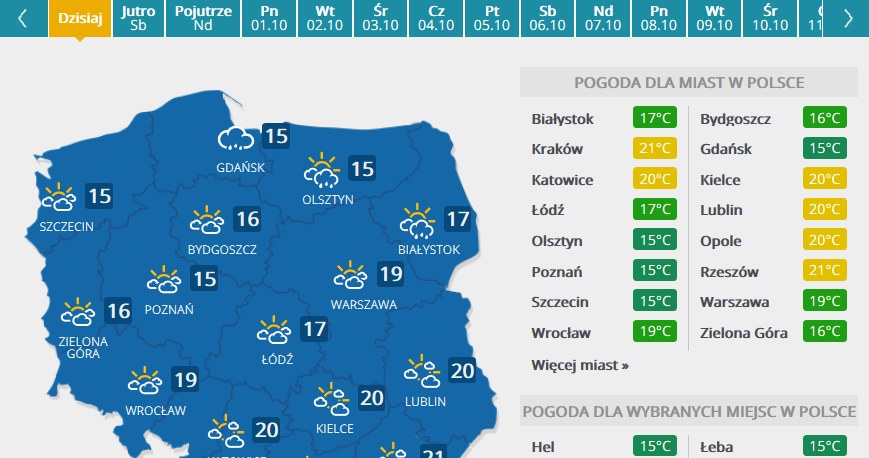Piątek /INTERIA.PL