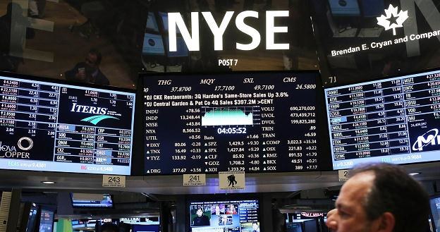 Piątkowa sesja na Wall Street przerwała serię czterech wzrostowych dni /AFP